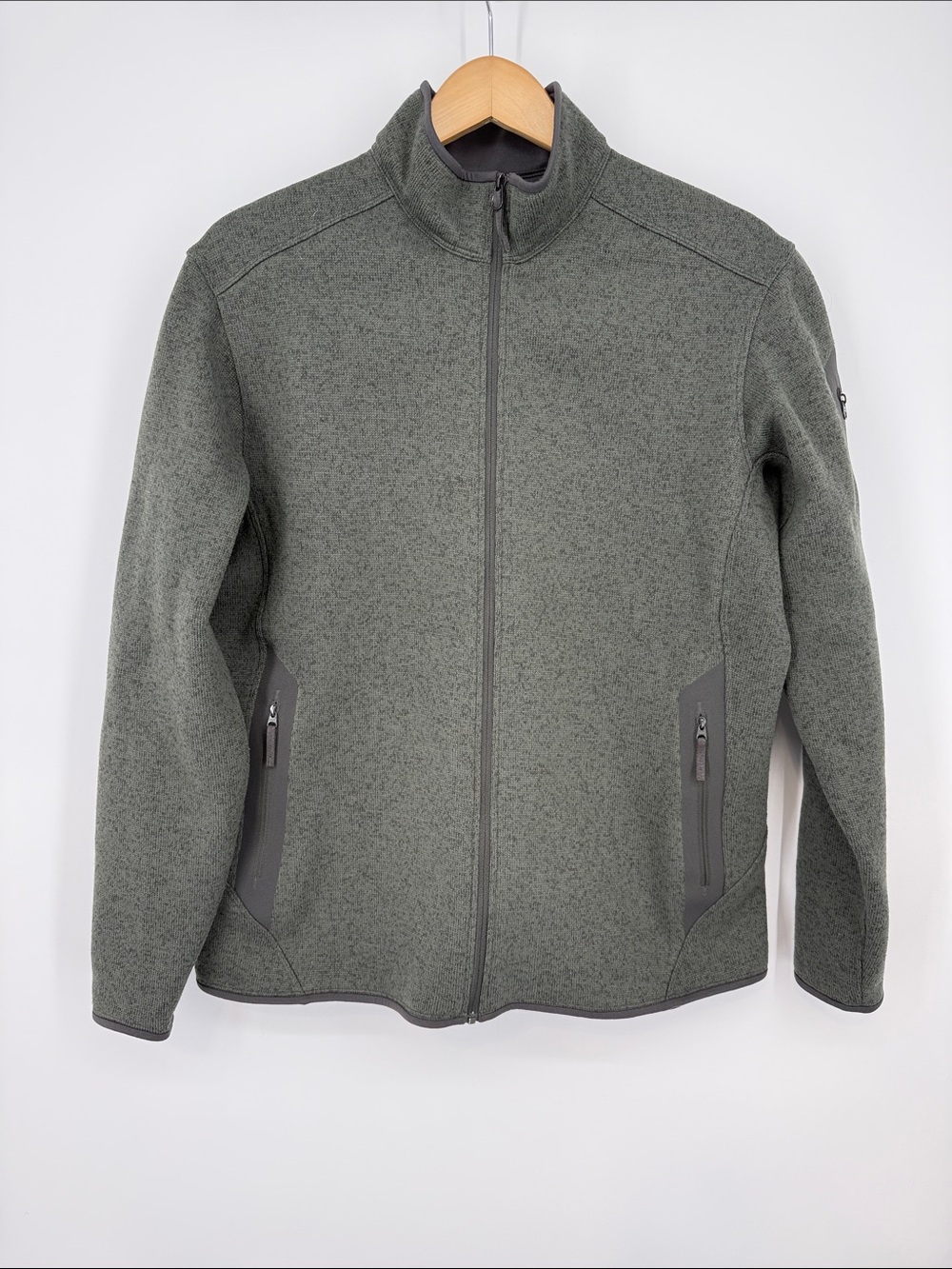 Arc'teryx Heathered Olive Full-Zip Jacket Womens' Size XL